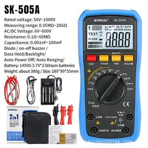 SNAKOL SK-505A Digital Multimeter With High-Precision Insulation Test and 2-Year Warranty thumbnail-4