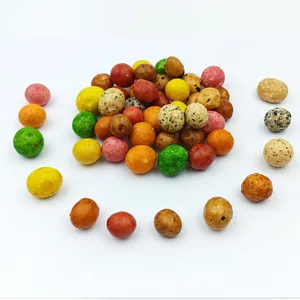 Healthy Baked Colorful Peanut Cracker Balls With Savory Soy Sauce Flavor for Private Label OEM thumbnail-5