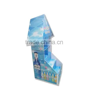 Fashionable And Durable Paper Material Cardboard Custom Display Shelf thumbnail-4