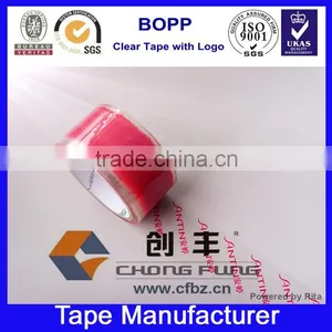 Waterproof Feature and Carton Sealing Use Carton Sealing Use Custom Printed Single Sided Bopp Packing Tape thumbnail-3