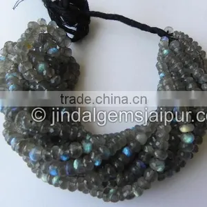 Wholesale Good Quality Labradorite Far Faceted Roundelle Beads 5 To 6 MM thumbnail-1