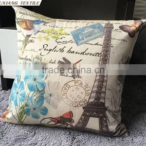 Birds Printed Cushions Sofa Back Cover Decorative Cushion Covers thumbnail-3