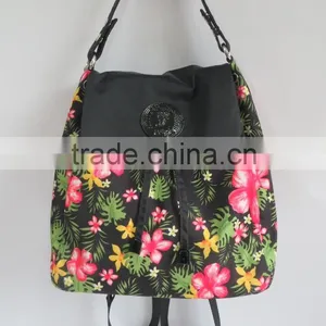 Ladies Laptop Backpacks Flower Design thumbnail-1