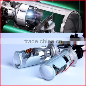 H4 Hid bi Xenon Projector Lens , RHD/LHD 4500LM/9000LM 12V 35W HID Xenon H/L Headlight for Skoda, Toyota, MB, VW, Chrysler, Etc thumbnail-4