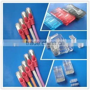 Rj45 1m, 2m, 3m, 1ft, 2ft, 3ft Grey, Blue Cat6a Leads Sstp thumbnail-1