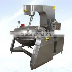 Automatic Electromagnetic Heating Planetary Stirring Frying Pan for Food Production thumbnail-1