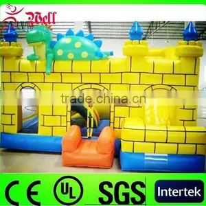 Hot Sale High Quality Dragon Inflatable Bouncer / Inflatable Jumping Castle With Slide thumbnail-1