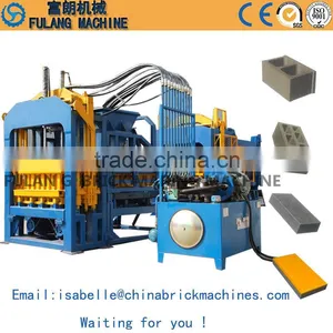 QT4-15 Series Machines for Making Various of Building Cement Porous Hollow and Paving Block New Style Environmental Brick Makin thumbnail-1