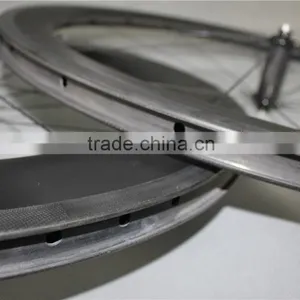 56mm Clincher Bicycle Wheelset 700c Road Bike Wheelset Powerway M71 Wheels Carbon Road Bike Wheelset W56C thumbnail-5
