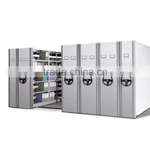 Mechanical Type School Library Steel Movable Book Shelving thumbnail-2
