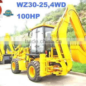WZ30-25 Backhoe Loader 7600KGS With Cummins Engine,4WD,CE Paper thumbnail-1