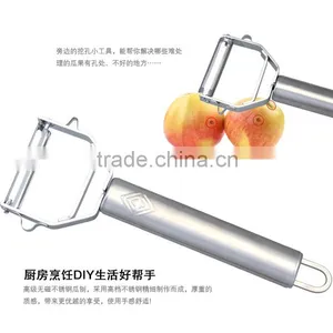 S/S 17.5*6.5*1.5 Hot Sale Kitchen Tools Stainless Steel Peeler/potato Peeler/apple Peeler/fruit Peeler Slicer thumbnail-3