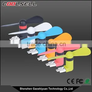 Top Selling OTG Mini Fan Mini Portable Small Usb Fan For Android Phone thumbnail-3