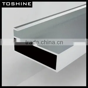 2014 Hot Sale High Quality Clear Anodized Wardrobe Aluminum Profile thumbnail-2