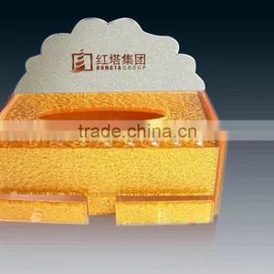 GH-RZ565 Hot Selling Acrylic Decorative Tissue Box Cover for Shop Home thumbnail-1