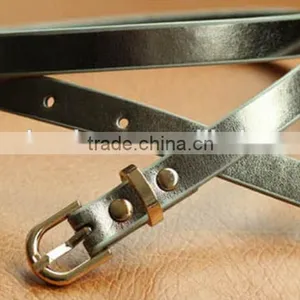 Manufacture High Quality Fashion Lady's Leather Belt thumbnail-4
