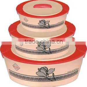3pcs Stainless Steel Insulated Casseroles Hot Pot thumbnail-1