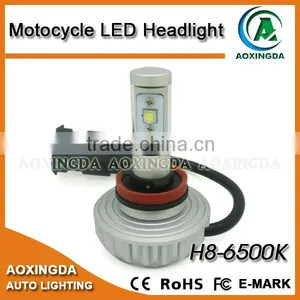 All in One H8 LED Headlight Motorcycle Without Fan and Ballast thumbnail-1