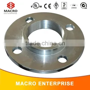 BS Standard Zinc Plated Galvanized Table D Thread Flange thumbnail-1