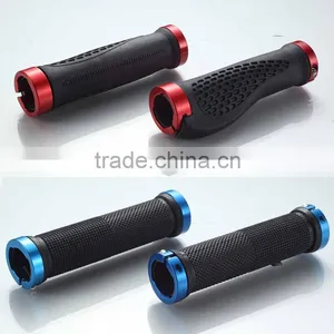 Famous Brand Good Quality EN Certification Rubber Pvc TPR Lock on Rings Mtb Down Hill Bmx Bike Grip thumbnail-1