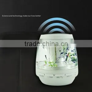 New Arrivel LED TF Card Slot and Hand-free Calls Support Liquid Bluetooth Speaker thumbnail-4