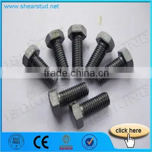 ASTM A325 DIN933 Hexagon Hot Dip Galvanized Bolt thumbnail-2