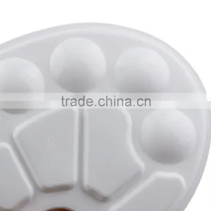 10 Well Oval Profesional Plastic Paint Palette thumbnail-5