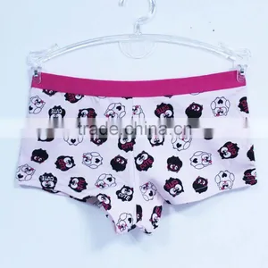 China Children's Underwear Factory Trendy Printed Underwear Briefs Girls Preteen Underwear thumbnail-1