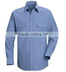 Custom Button up Work Shirts for Men thumbnail-1