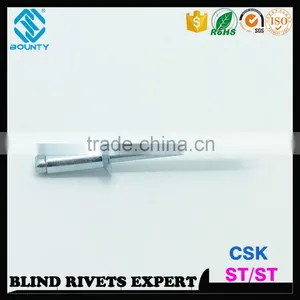 DIN7337 STEEL RIVET BODY STEEL MANDREL CSK HEAD ST/ST RIVETS thumbnail-2