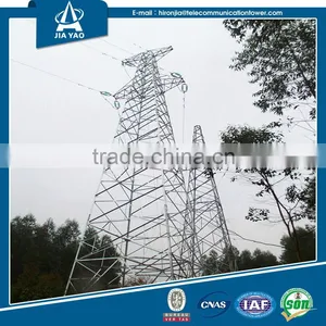 400KV ElectricTransmission Line Angular Steel Lattice Tower thumbnail-1