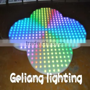 2015 Newest Sector Round Shape Digital Charming Led Dance Floor thumbnail-1