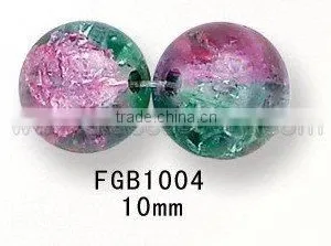 Crackle Glass Bead thumbnail-1