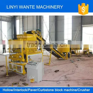 WANTE BRAND WT2-10 Top Quality Diesel Engine Interlock Clay Brick Making Machine South Africa thumbnail-3