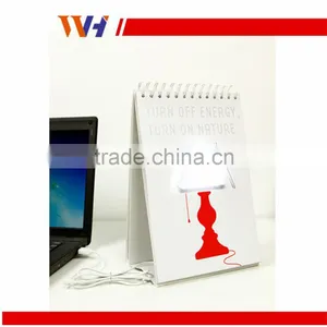 Creative Fashionable Turn Page Calendar USB Led Lamp thumbnail-6