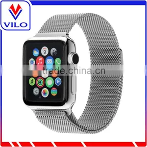 Milanese Loop Watch Band For Apple Watch Stainless Steel Wrist Watch Strap 38mm 42mm thumbnail-2
