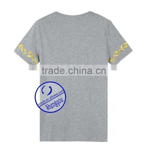 Wholesale Mens Embroidered Tshirts With Custom Design thumbnail-2