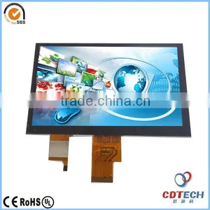 OEM TFT LCD Colorful 7inch 1024x600 Flexible Tft Lcd Display With Lvds Interface thumbnail-1