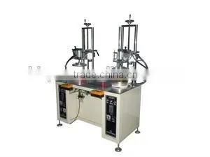 Semi Auto Cylinder Edge Curling Machine for Transparent Plastic thumbnail-3