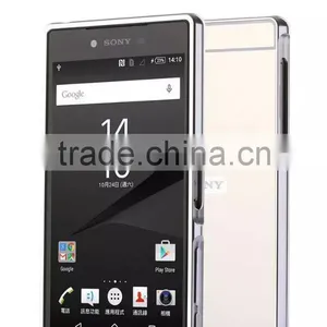 High Quality Luxury Mirror Cover Bumper Phone Case For Sony Z5P thumbnail-2