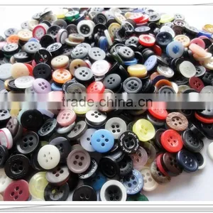 Mix Bright Plastic Resin Color Buttons for Gifts, Craft Making and Scrapbooking,diy Buttons thumbnail-4