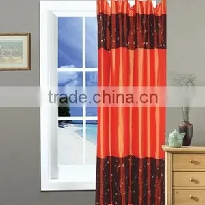 Taffeta With Embroidery Curtain thumbnail-1