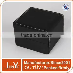Logo Printed Handmade Packaging Luxury Leather Branded Watch Box thumbnail-1