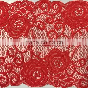 Highly Elastic Knitting 18cm Lace Trims With High Quality Factory Supply thumbnail-2