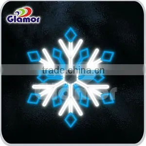 Led Christmas Snowflake Light 2d Motif thumbnail-1