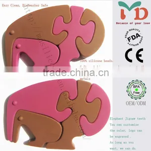 2015 Latest BPA Free Food Grade Soft Silicone Koala Teether/ Silicone Baby Teether thumbnail-6