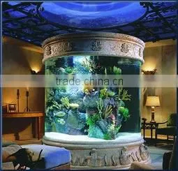 2 Meter Wide Cylinder Acrylic Aquarium thumbnail-1