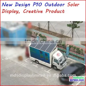 Solar Led Display Screen, P10 p5 Solar Outdoor Display. thumbnail-1