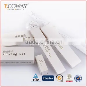 5 Star Hotel New Design Amenities Set Personalized Hotel Amenities Cardboard Box thumbnail-2