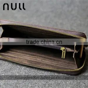 Wholesale Custom Durable Zipper Branded Wallet for Man thumbnail-1